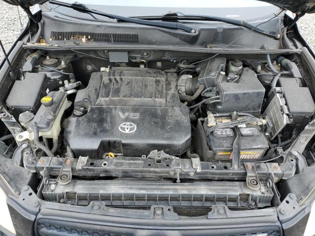 JTMBK33V466008443 - 2006 TOYOTA RAV4 BLACK photo 11