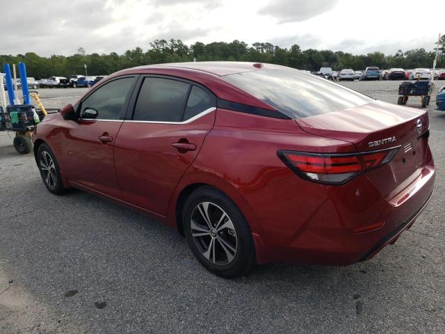 3N1AB8CV9PY255799 - 2023 NISSAN SENTRA SV RED photo 2