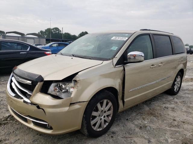 2A4RR8DG9BR677005 - 2011 CHRYSLER TOWN & COU TOURING L GOLD photo 1