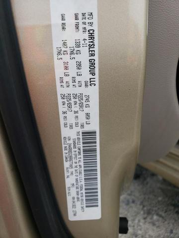 2A4RR8DG9BR677005 - 2011 CHRYSLER TOWN & COU TOURING L GOLD photo 13