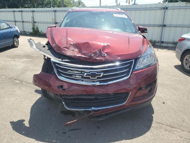 1GNKRHKD3HJ175823 - 2017 CHEVROLET TRAVERSE LT MAROON photo 5