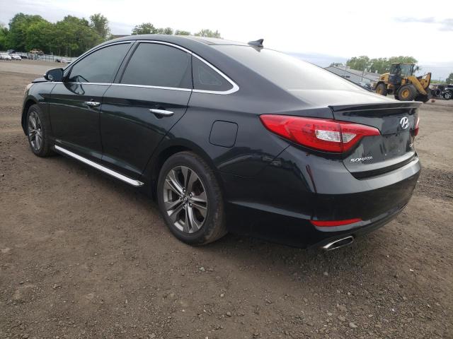 5NPE34AF4FH059782 - 2015 HYUNDAI SONATA SPORT BLACK photo 2