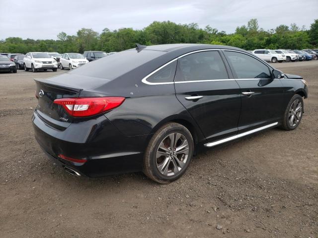 5NPE34AF4FH059782 - 2015 HYUNDAI SONATA SPORT BLACK photo 3