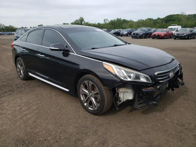 5NPE34AF4FH059782 - 2015 HYUNDAI SONATA SPORT BLACK photo 4