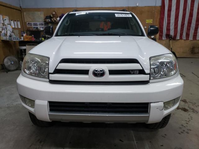 JTEBT14R740031990 - 2004 TOYOTA 4RUNNER SR5 WHITE photo 5