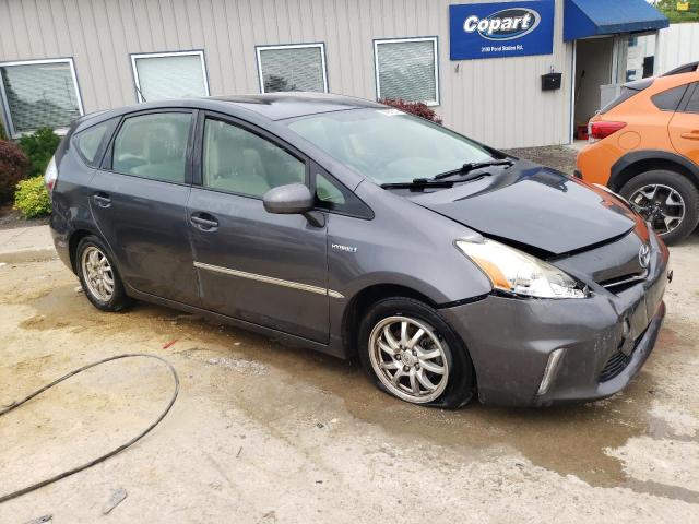 JTDZN3EU5D3195667 - 2013 TOYOTA PRIUS V GRAY photo 4