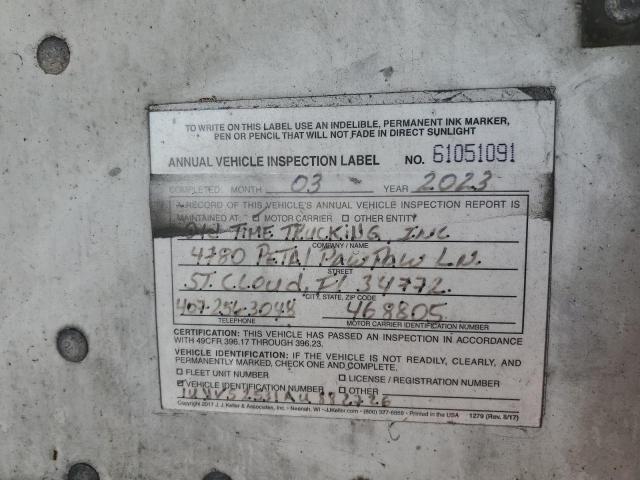 1UYVS2531AU882726 - 2010 UTILITY TL WHITE photo 9