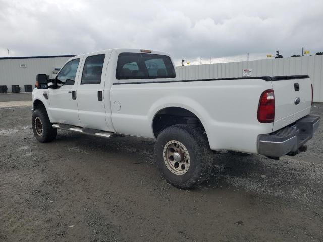 1FTWW31R78ED06568 - 2008 FORD F350 SRW SUPER DUTY WHITE photo 2