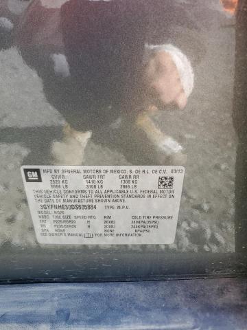 3GYFNHE30DS605884 - 2013 CADILLAC SRX PERFORMANCE COLLECTION Жасыл фото 13