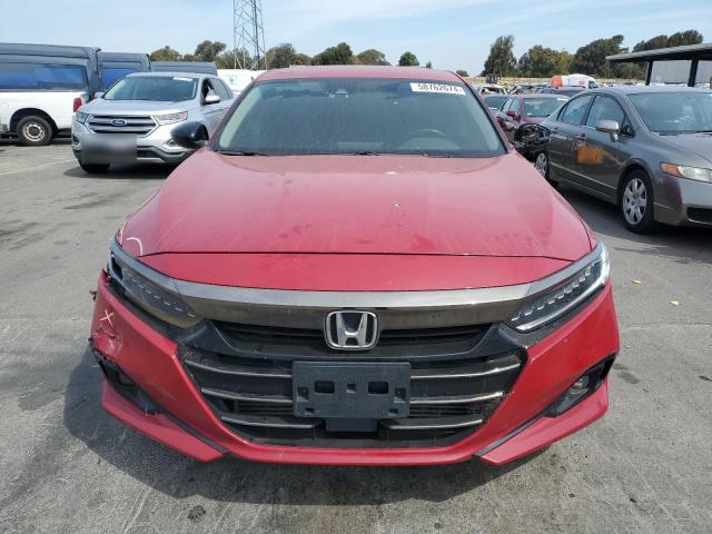 1HGCV1F41MA041964 - 2021 HONDA ACCORD SPORT SE RED photo 5