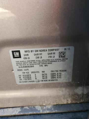 KL4CJBSB6EB529849 - 2014 BUICK ENCORE CONVENIENCE 棕色 照片 13