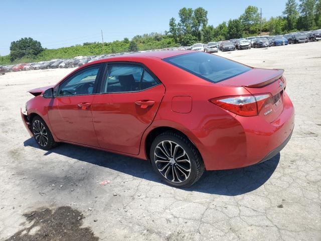 5YFBURHEXEP110665 - 2014 TOYOTA COROLLA L RED photo 2