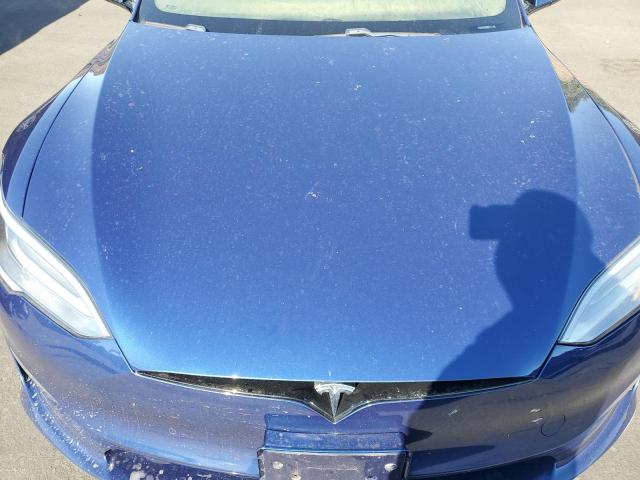 5YJSA1E62MF449714 - 2021 TESLA MODEL S Mavi foto 11