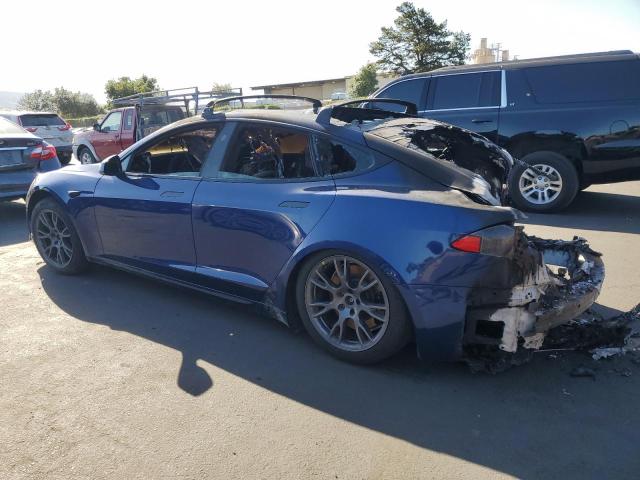 5YJSA1E62MF449714 - 2021 TESLA MODEL S Mavi foto 2
