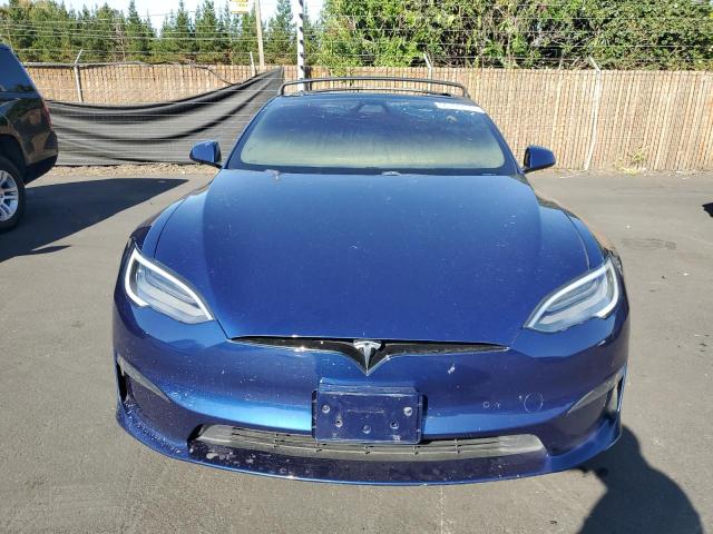 5YJSA1E62MF449714 - 2021 TESLA MODEL S Mavi foto 5