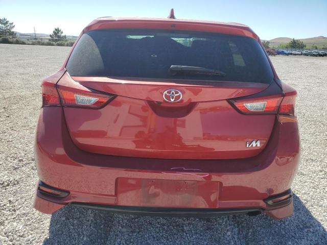 JTNKARJE0JJ567806 - 2018 TOYOTA COROLLA IM RED photo 6