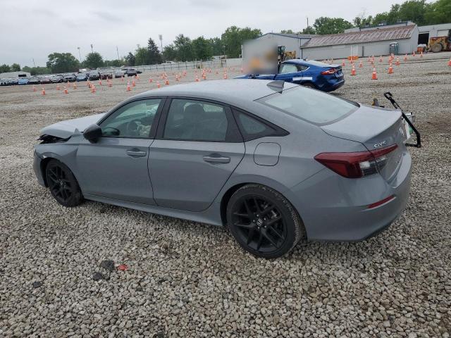 2HGFE2F57SH519184 - 2025 HONDA CIVIC SPORT GRAY photo 2