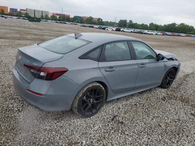 2HGFE2F57SH519184 - 2025 HONDA CIVIC SPORT GRAY photo 3
