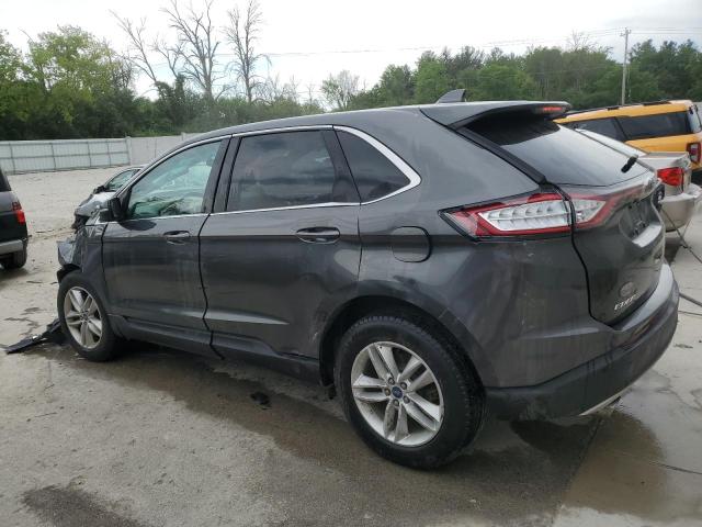 2FMPK4J97JBB37753 - 2018 FORD EDGE SEL GRAY photo 2