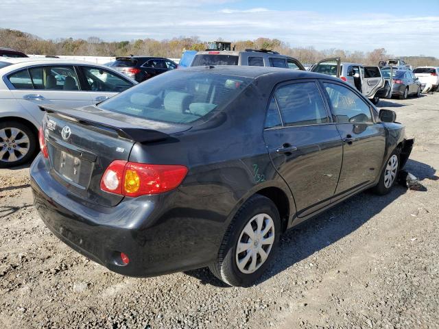 1NXBU40E89Z130951 - 2009 TOYOTA COROLLA BASE BLACK photo 3