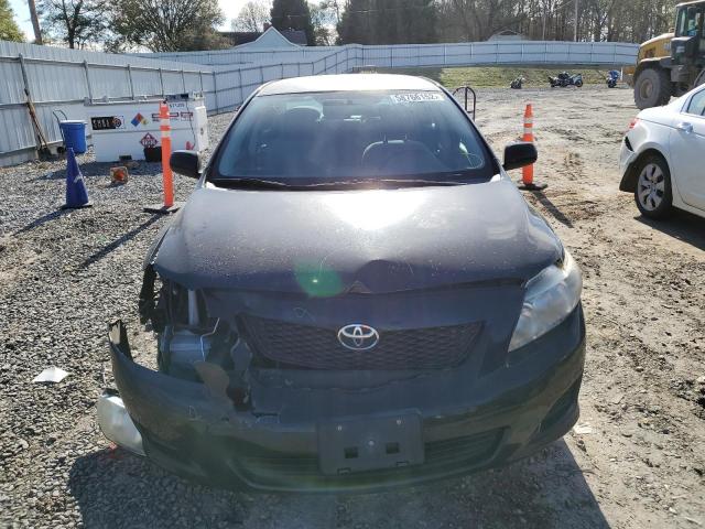 1NXBU40E89Z130951 - 2009 TOYOTA COROLLA BASE BLACK photo 5
