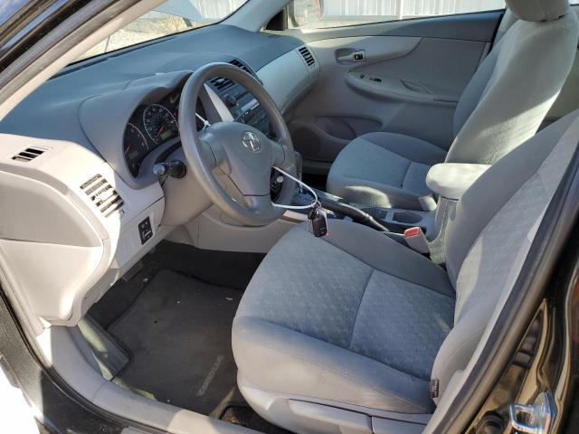 1NXBU40E89Z130951 - 2009 TOYOTA COROLLA BASE BLACK photo 7