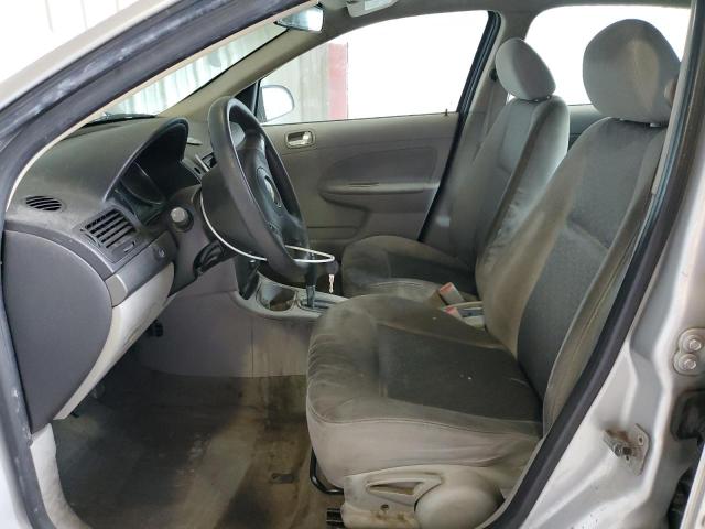 1G1AK58F087249186 - 2008 CHEVROLET COBALT LS SILVER photo 7