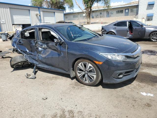 19XFC1F73HE026283 - 2017 HONDA CIVIC EXL BLUE photo 4