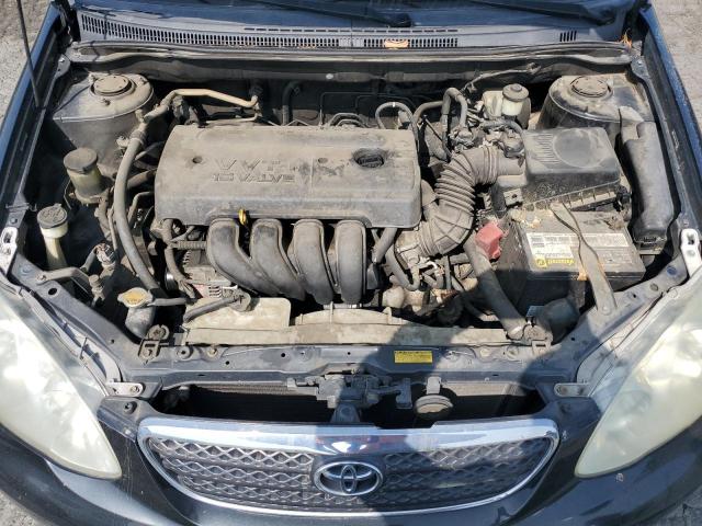 JTDBR32E560098248 - 2006 TOYOTA COROLLA CE BLACK photo 11