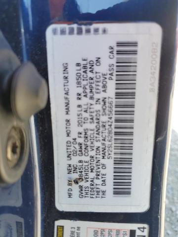 5Y2SL62804Z456667 - 2004 PONTIAC VIBE BLUE photo 13