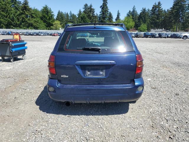 5Y2SL62804Z456667 - 2004 PONTIAC VIBE BLUE photo 6