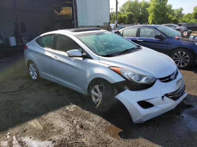 5NPDH4AE6DH387965 - 2013 HYUNDAI ELANTRA GLS SILVER photo 4