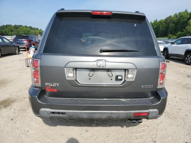 5FNYF18768B033803 - 2008 HONDA PILOT EXL GRAY photo 6