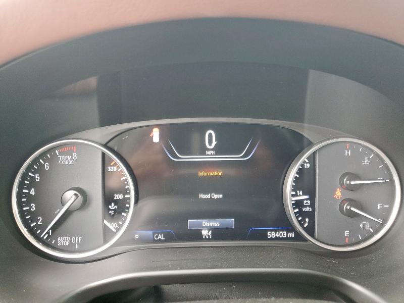 5GAERDKWXLJ156549 - 2020 BUICK ENCLAVE AVENIR WHITE photo 9