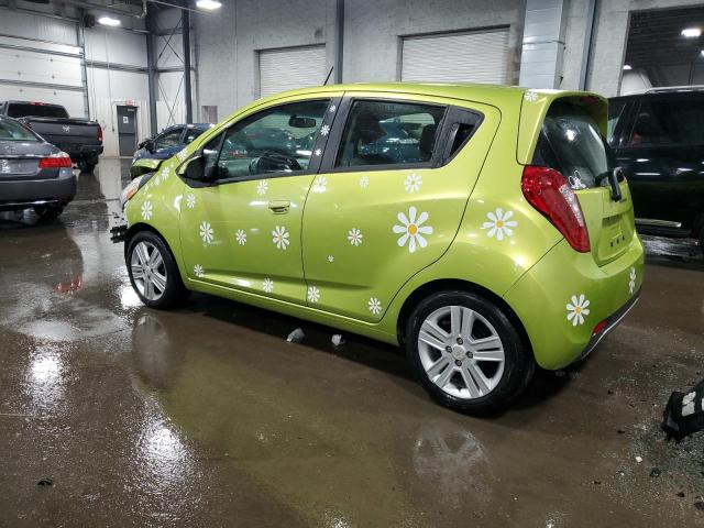 KL8CD6S90DC505758 - 2013 CHEVROLET SPARK 1LT GREEN photo 2