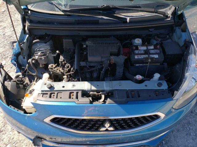 ML32A3HJ2JH010166 - 2018 MITSUBISHI MIRAGE ES BLUE photo 11