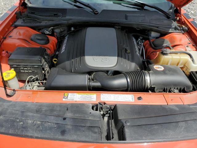 2B3LJ54T09H509527 - 2009 DODGE CHALLENGER R/T ORANGE photo 11