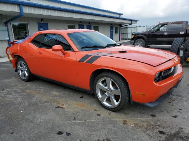 2B3LJ54T09H509527 - 2009 DODGE CHALLENGER R/T ORANGE photo 4