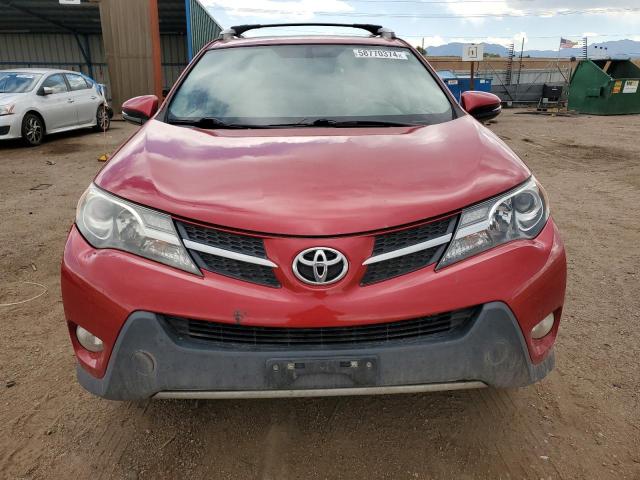 2T3DFREV9DW109924 - 2013 TOYOTA RAV4 LIMITED RED photo 5