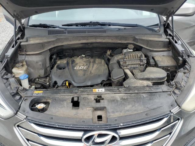 5XYZT3LB4DG059615 - 2013 HYUNDAI SANTA FE S GRAY photo 12