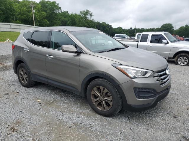 5XYZT3LB4DG059615 - 2013 HYUNDAI SANTA FE S GRAY photo 4
