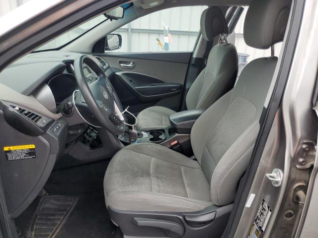 5XYZT3LB4DG059615 - 2013 HYUNDAI SANTA FE S GRAY photo 7
