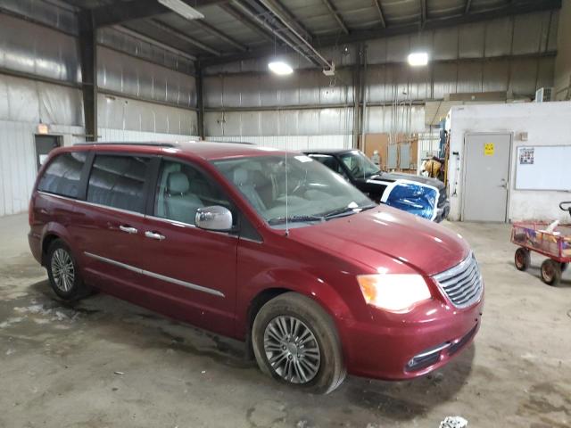 2C4RC1CG5DR535446 - 2013 CHRYSLER TOWN & COU TOURING L BURGUNDY photo 4