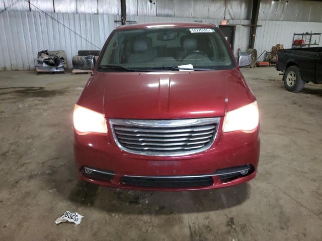 2C4RC1CG5DR535446 - 2013 CHRYSLER TOWN & COU TOURING L BURGUNDY photo 5