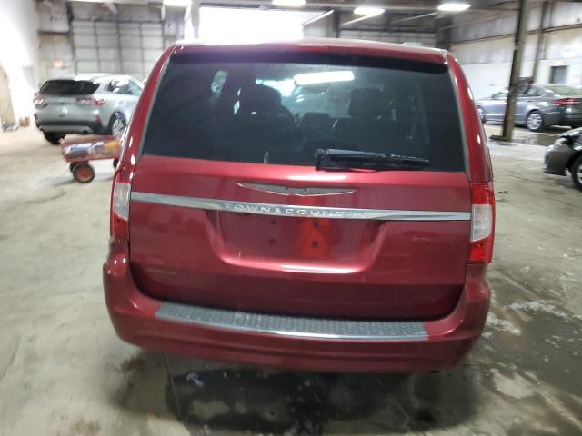 2C4RC1CG5DR535446 - 2013 CHRYSLER TOWN & COU TOURING L BURGUNDY photo 6
