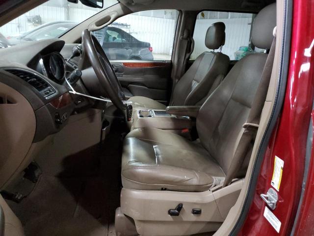 2C4RC1CG5DR535446 - 2013 CHRYSLER TOWN & COU TOURING L BURGUNDY photo 7
