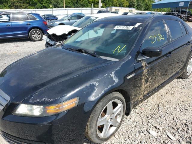 19UUA66236A071224 - 2006 ACURA 3.2TL BLACK photo 9