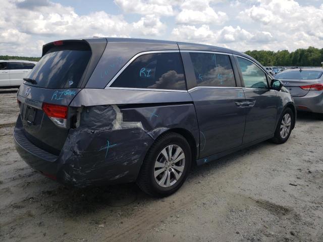 5FNRL5H69HB009961 - 2017 HONDA ODYSSEY EXL GRAY photo 3