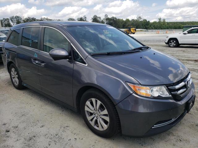 5FNRL5H69HB009961 - 2017 HONDA ODYSSEY EXL GRAY photo 4