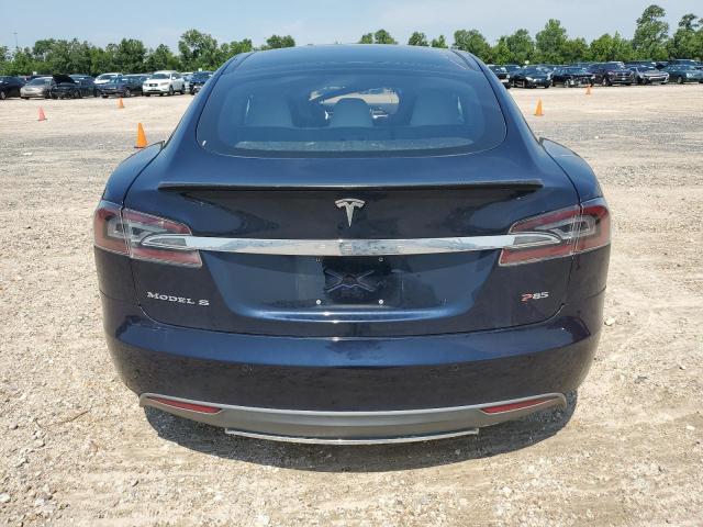 5YJSA1H15EFP55825 - 2014 TESLA MODEL S შავი ფოტო 6